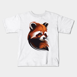 Graffiti Paint Red Panda Creative Kids T-Shirt